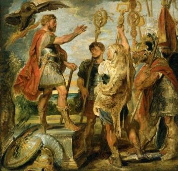 Pedro Pablo Rubens Painting - Decio Mus dirigiéndose a las legiones Peter Paul Rubens